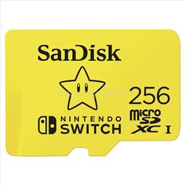 SANDISK 256GB SD micro (SDXC Class 10 UHS-I U3) Nintendo Switch memória kártya SDSQXAO-256G-GNCZN small