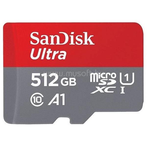 SANDISK SDXC 512GB Class 10 UHS-I Ultra memóriakártya