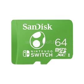 SANDISK 64 GB UHS-I Nintendo Licensed microSDXC Card For Nintendo Switch SDSQXAO-064G-GN6ZN small