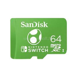 SANDISK 64B SD micro Nintendo Switch SDXC Class 10 UHS-I memóriakártya SANDISK_220029 small