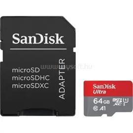 SANDISK 64GB microSDXC Ultra CL10 A1 + adapter SDSQUAB-064G-GN6MA small