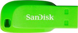 SANDISK CRUZER BLADE USB2.0 64GB pendrive (ELECTRIC GREEN) SDCZ50C-064G-B35GE small