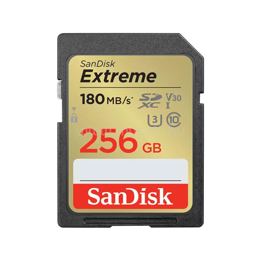 SANDISK Extreme 256 GB Class 10/UHS-I (U3) V30 SDXC