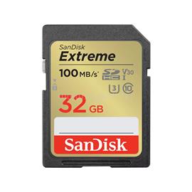 SANDISK Extreme 32 GB Class 10/UHS-I (U3) V30 SDHC SDSDXVT-032G-GNCIN small