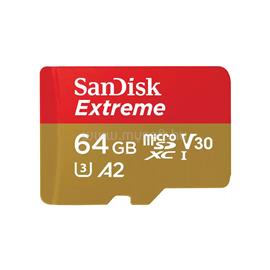 SANDISK Extreme 64 GB UHS-I (U3) V30 microSDXC SDSQXAH-064G-GN6GN small