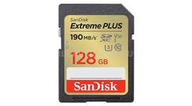 SANDISK EXTREME PLUS SDXC 128GB 190MB/S 90MB/S Class10 UHS-I U3 V30 memóriakártya SANDISK_SDSDXWA-128G-GNCIN small
