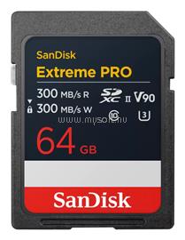 SANDISK EXTREME PRO SDXC 64GB UHS-II Class3 U3 V90 memóriakártya SANDISK_SDSDXDM-064G-GN4IN small