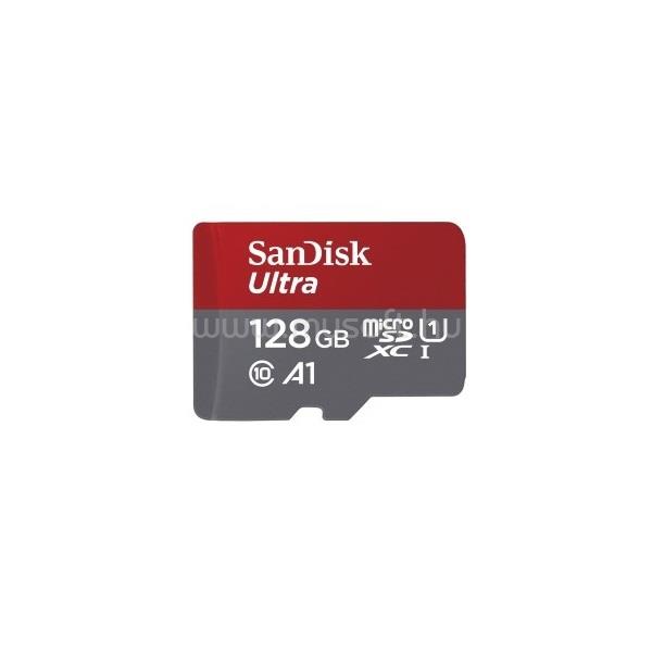 SANDISK MICROSD ULTRA KÁRTYA 128GB, 120MB/s, A1, Class10 UHS-I