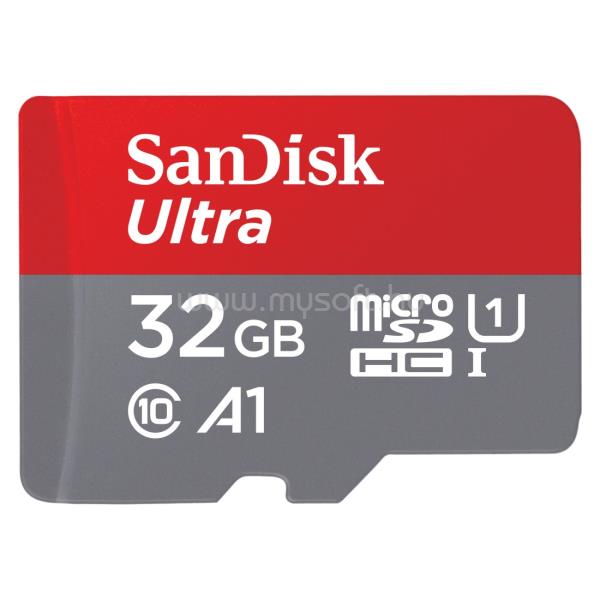 SANDISK MICROSD ULTRAR ANDROID KÁRTYA 32GB, 120MB/s,  A1, Class 10, UHS-I