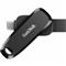 SANDISK PHONE DRIVE USB 3.2 TYPE-C TYPE A 64GB pendrive (fekete) SANDISK_SDDDC6-064G-G46 small