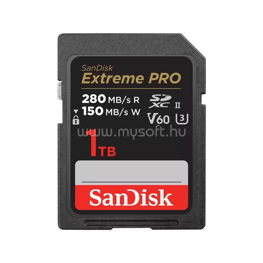 SANDISK PRO SDXC 1TB Class10 UHS-II V60 memóriakártya