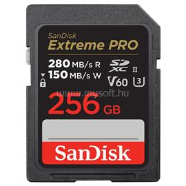 SANDISK SDXC EXTREME PRO KÁRTYA 256GB, 280/150 MB/s, UHS-II, V60,C10 256 GB (215493) SANDISK_SDSDXEP-256G-GN4IN small