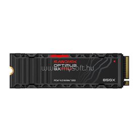 SANDISK SSD 4TB M.2 2280 NVMe OPTIMUS GX PRO 850X hűtőbordával SANDISK_SDSP81400TAH-000E0 small