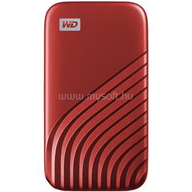 WESTERN DIGITAL SSD 500GB USB 3.2 Gen 1 RED PC/MAC MYPASSPORT WDBAGF5000ARD-WESN small