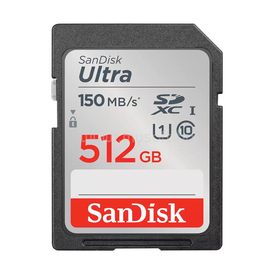 SANDISK Ultra 512 GB Class 10/UHS-I (U1) SDXC
