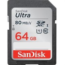 SANDISK Ultra 64 GB Class 10/UHS-I (U1) SDXC - 80 MB/s Read SDSDUNR-064G-GN3IN small