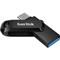 SANDISK Ultra Dual Go USB 3.1 Type-C/Type-A Flash Drive 128GB SDDDC3-128G-G46 small