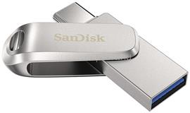 SANDISK Ultra Dual Luxe USB 3.1 Type-C/Type-A Flash Drive 128GB SDDDC4-128G-G46 small