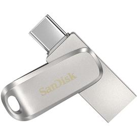 SANDISK ULTRA DUAL LUXE USB 3.1 USB-C 256GB pendrive SDDDC4-256G-G46 small