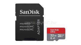 SANDISK ULTRA MICROSDHC + SD ADAPTER 32GB 120MB/S Class 10 UHS-I A1 memóriakártya SANDISK_SDSQUA4-032G-GN6TA small