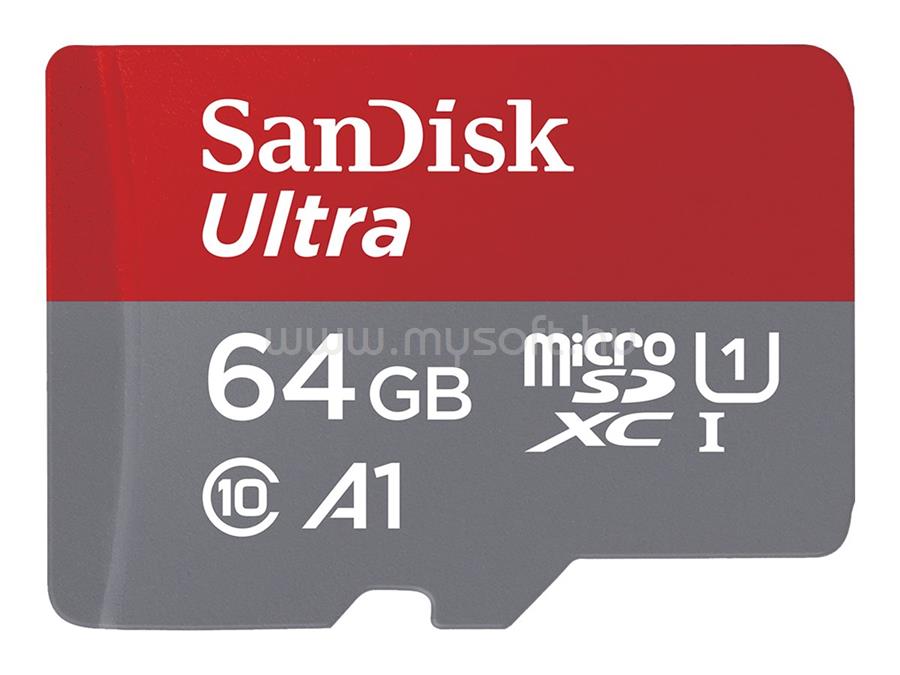 SANDISK ULTRA MICROSDXC 64GB 140MB/S Class 10/UHS-I
