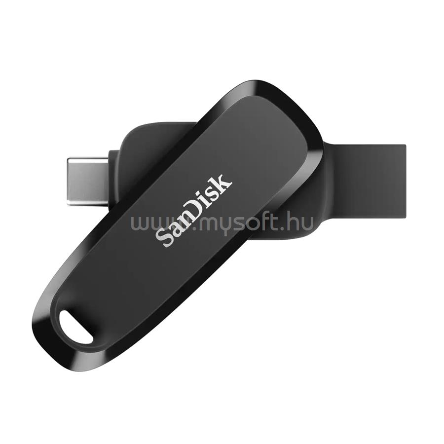 SANDISK USB 3.2 Gen1/Type-A/Type-C Phone Drive 64GB pendrive (fekete)