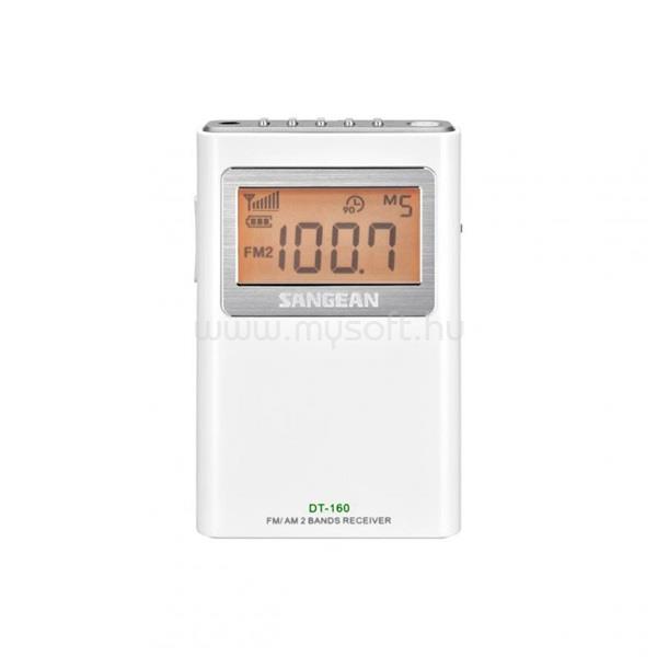 SANGEAN DT-160 Pocket 160 AM/FM sztereó hordozható zsebrádió