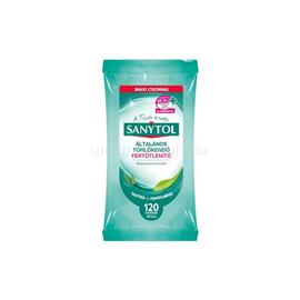 SANYTOL Felületfertőtlenítő kendő 120 lap/csomag Sanytol SANYTOL_64578 small