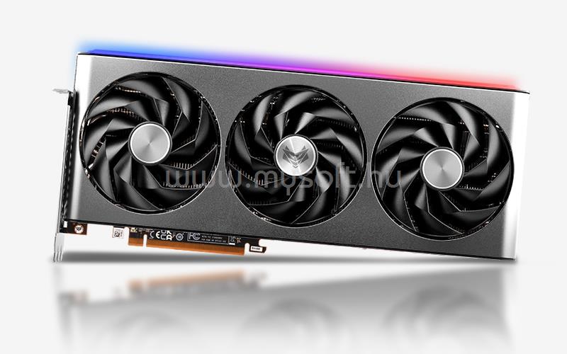 SAPPHIRE Videokártya AMD Radeon RX 7700 XT Nitro+ Gaming 12GB GDDR6 OC