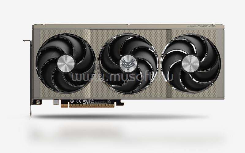 SAPPHIRE Videokártya AMD Radeon RX 9060 XT NITRO+ 16GB GDDR6 OC