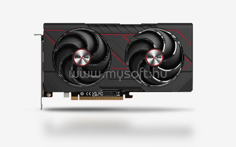 SAPPHIRE Videokártya AMD Radeon RX 9060 XT PULSE 16GB GDDR6 OC