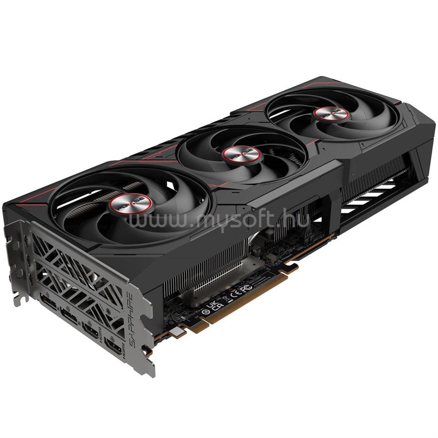 SAPPHIRE Videokártya AMD Radeon RX 9070 PULSE 16GB GDDR6 OC