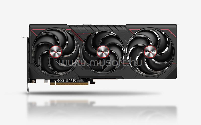 SAPPHIRE Videokártya AMD Radeon RX 9070 XT PULSE 16GB GDDR6 OC
