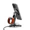 SATECHI 3-in-1 Foldable Qi2 Wireless Charging Stand with Type A,C,G plugs - Space Gray ST-Q31FM-EA small