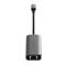SATECHI 4-in-1 USB-C Hub with 2.5 Gigabit Ethernet - Space Gray ST-H3C25EM small