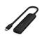 SATECHI 4-in-1 USB-C Slim Multiport Adapter 4K - Black ST-P4SK small