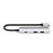 SATECHI 4-in-1 USB-C Slim Multiport Adapter 4K - Silver ST-P4SS small