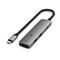 SATECHI 4-in-1 USB-C Slim Multiport Adapter 4K - Space Grey ST-P4SM small