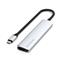 SATECHI 6-in-1 USB-C Slim Multiport Adapter - Silver ST-P6SS small