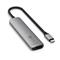 SATECHI 6-in-1 USB-C Slim Multiport Adapter - Space Grey ST-P6SM small