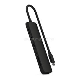 SATECHI 7-in-1 USB-C Slim Multiport Adapter with Ethernet - Black ST-P7SK small