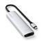 SATECHI 7-in-1 USB-C Slim Multiport Adapter with Ethernet - Silver ST-P7SS small