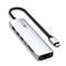 SATECHI 7-in-1 USB-C Slim Multiport Adapter with Ethernet - Silver ST-P7SS small