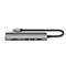 SATECHI 7-in-1 USB-C Slim Multiport Adapter with Ethernet - Space Grey ST-P7SM small