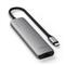 SATECHI 7-in-1 USB-C Slim Multiport Adapter with Ethernet - Space Grey ST-P7SM small