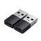 SATECHI Aluminum  2x Type-A to Type-C Adapter - Space Black ST-A2TAUCC small