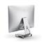 SATECHI Aluminum Monitor Stand Hub for iMac - Silver ST-AMSHS small