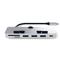 SATECHI Aluminum Type-C CLAMP PRO Hub (3x USB 3.0,MicroSD) - Silver ST-TCIMHS small