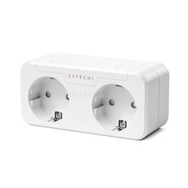 SATECHI Homekit Dual Smart Outlet (EU) - White ST-HK20AW-EU small