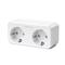 SATECHI Homekit Dual Smart Outlet (EU) - White ST-HK20AW-EU small